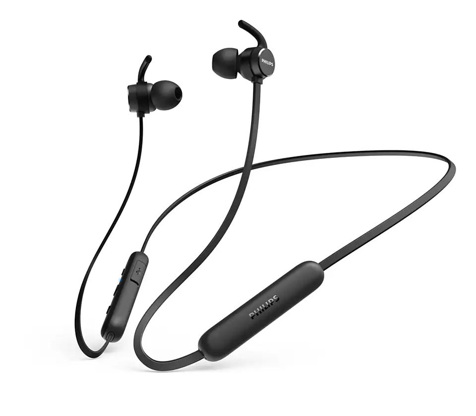 

Наушники Philips TAE1205 In-ear IPX4 Wireless Mic Black