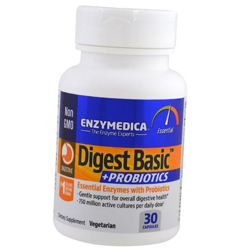 

Digest Basic + Probiotics Enzymedica 30капс (69466006)