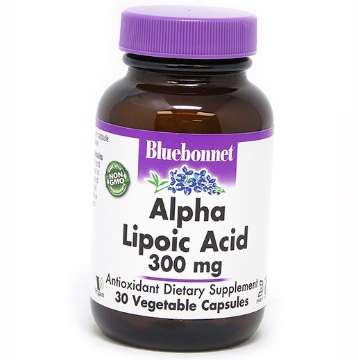 

Антиоксидант Bluebonnet Nutrition Alpha Lipoic Acid 300 30вегкапс (70393009)