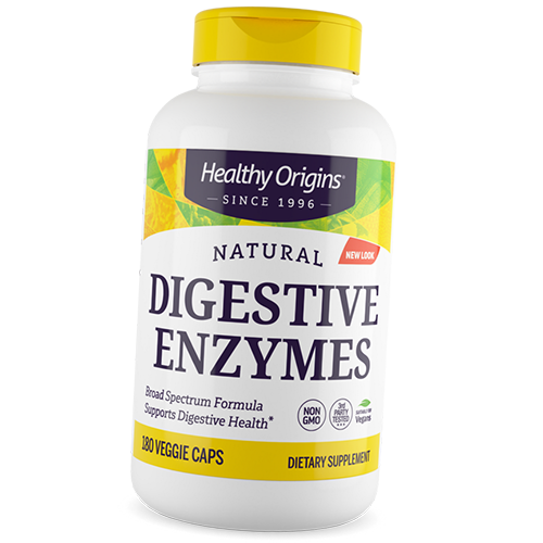 

Пищеварительные Ферменты, Digestive Enzymes, Healthy Origins 180вегкапс (69354002)