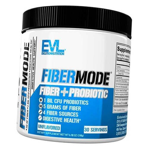 

Fibermode Fiber + Probiotic Evlution Nutrition 198г Без вкуса (69385001)