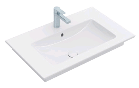 

Раковина прямоугольная 80х50см Villeroy&Boch Verity Line 4A128L01 белая (30496)