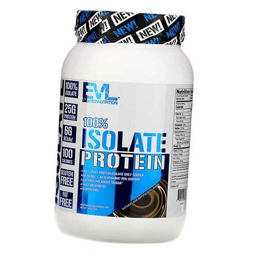 

100% Isolate Evlution Nutrition 730г Шоколад с арахисовым маслом (29385001)