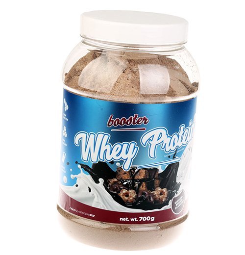 

Протеин, Концентрат Сывороточного Белка, Booster Whey Protein, Trec Nutrition 700г Шоколад с марципаном (29101013)