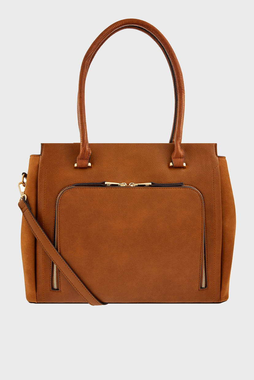 

Женская коричневая сумка MORGAN WORK TOTE Accessorize OS 790711