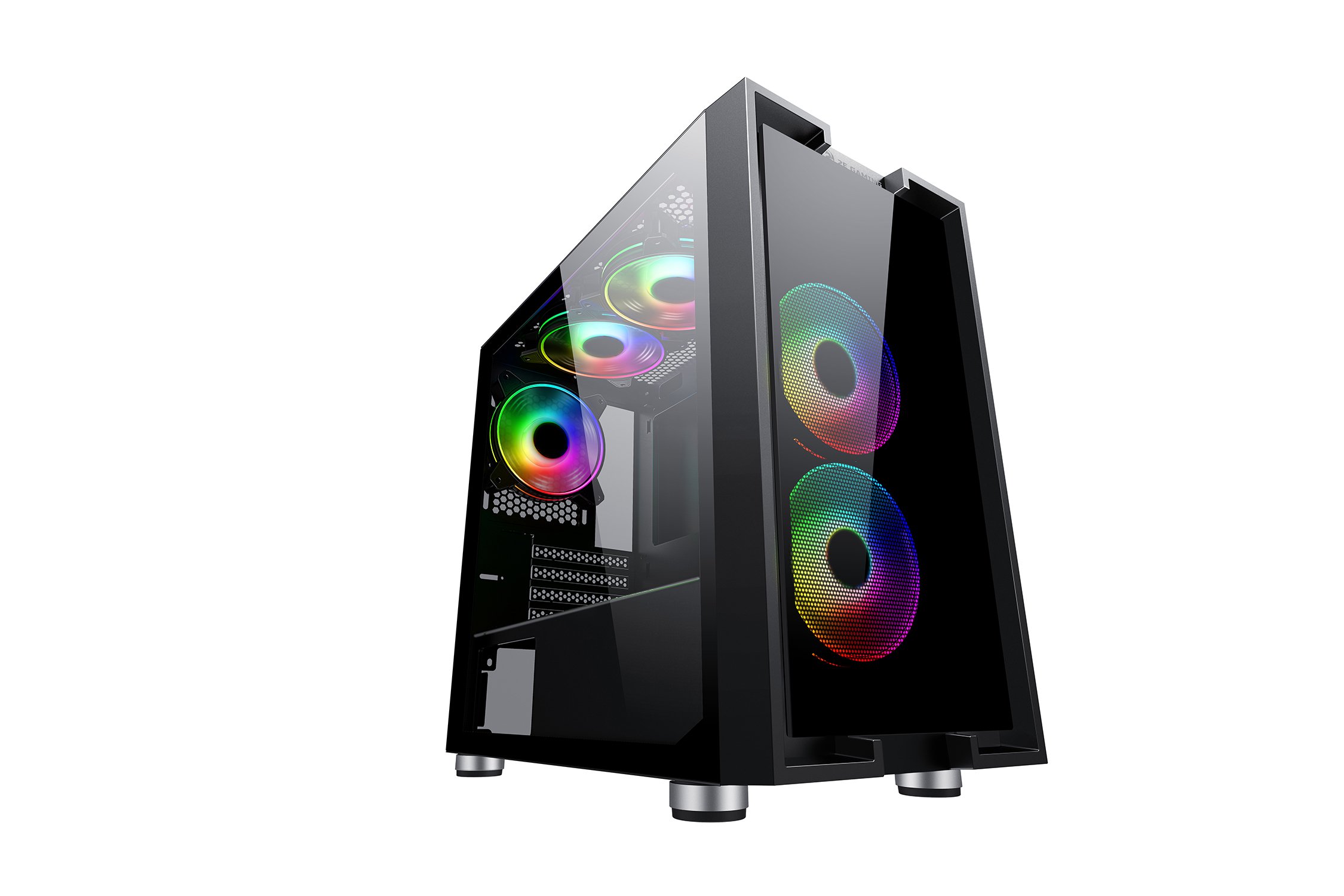 

Корпус 2E Gaming CLARUS (GM5) MiniT, 2*USB2.0,1*USB3.0, 2*140ммARGB,1*120ммARGB,стекло,без БП,черн.