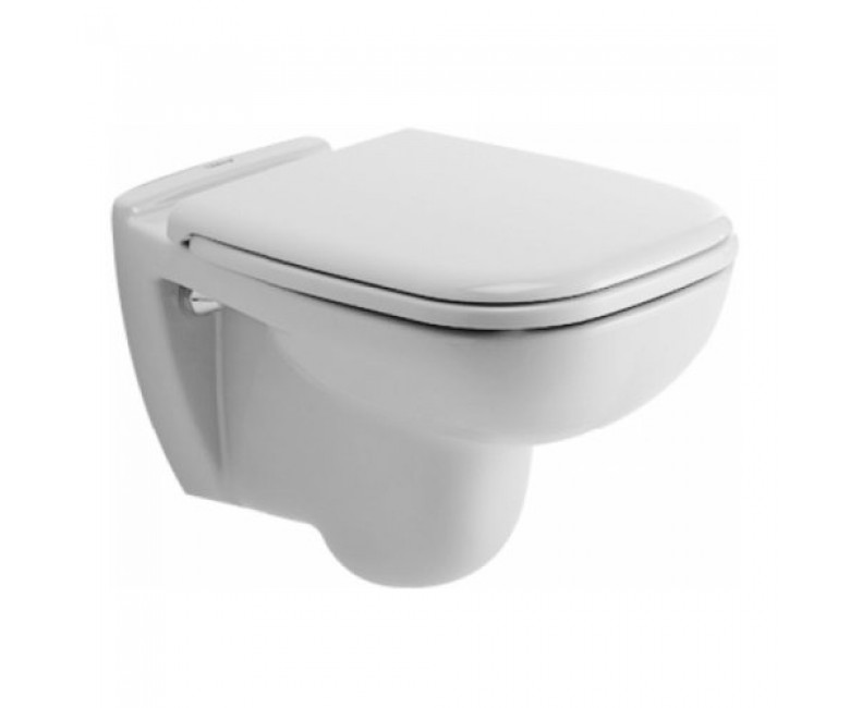 

Подвесной унитаз 35,5х54см DURAVIT D-CODE с сиденьем 22090900002+0067390000 белый (52880)