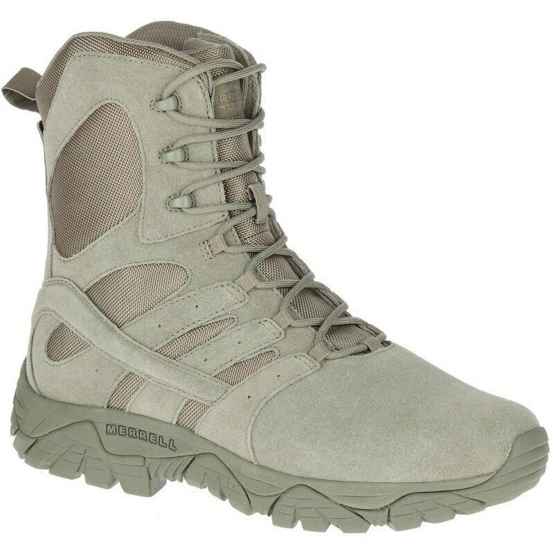 

Военные тактические ботинки Merrell MOAB 2 Men's Tactical Defense WP 8 Sage Green Boots J17775 US 10.5R