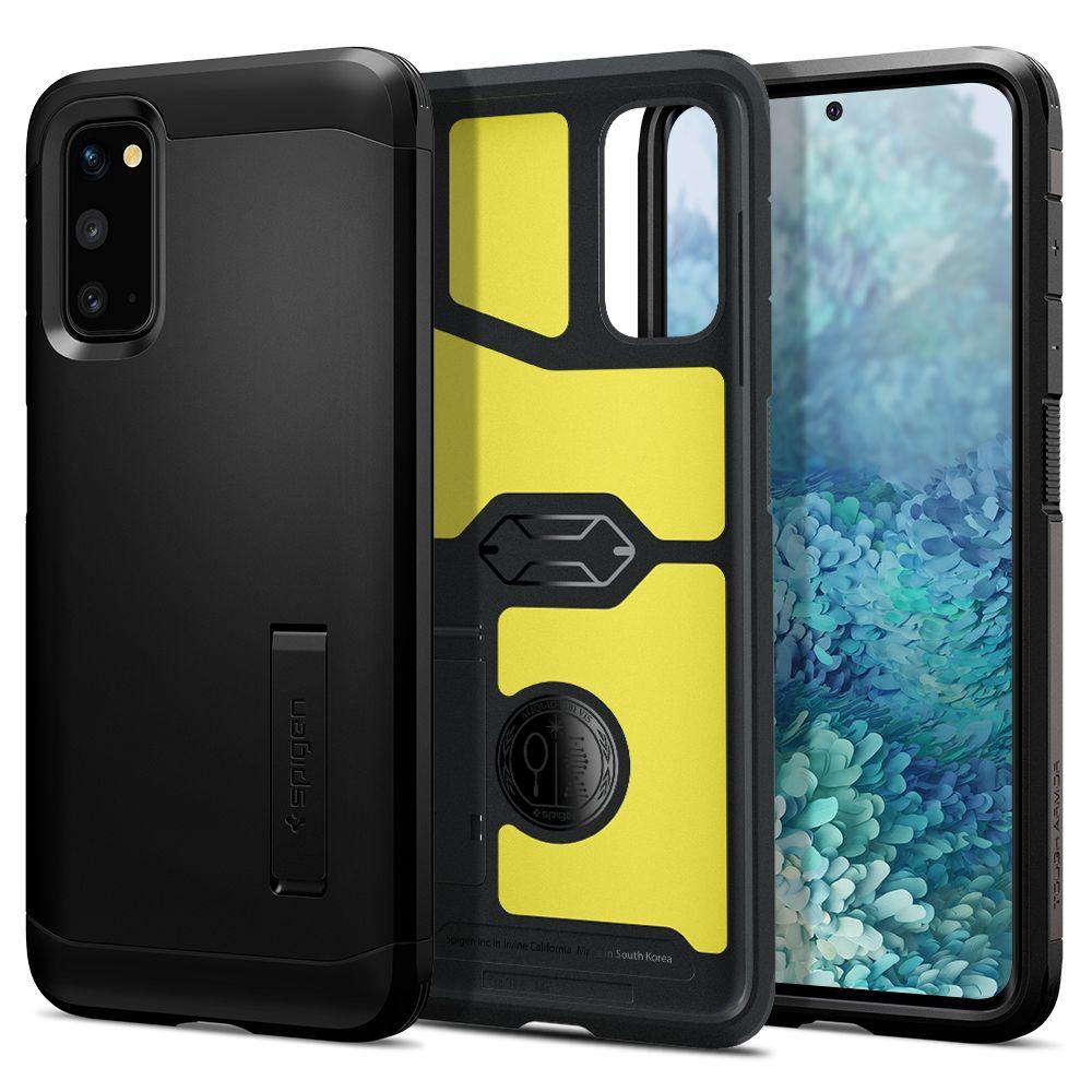 

Чехол Spigen Tough Armor для Samsung Galaxy S20 Black