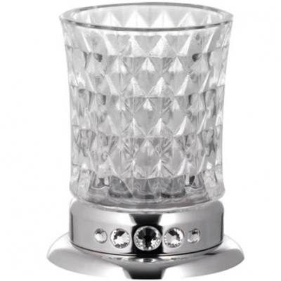 

Стакан для зубных щеток Kugu Swan Freestand 350C хром (27069)