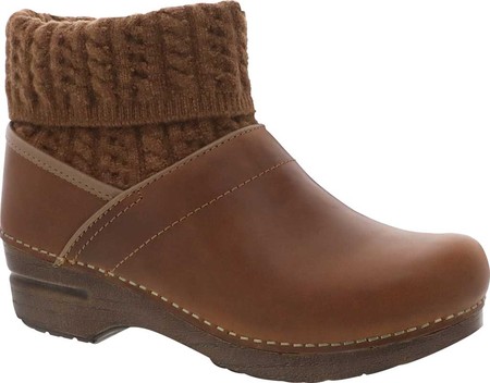 

Женские ботинки Dansko Chloe Sweater Knit Clog Tan Oiled Pull Up Leather 40