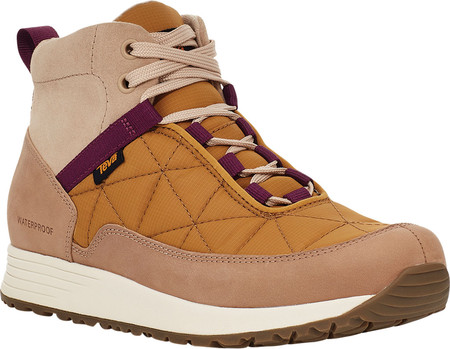 

Женские ботинки Teva Ember Commute Waterproof Boot Sesame/Medallion Leather/Recycled Polyester 42