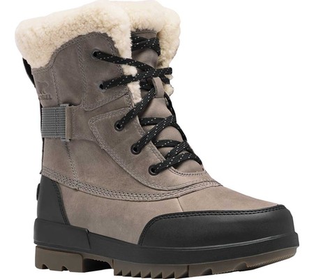 

Женские ботинки Sorel Tivoli IV Parc Waterproof Boot Quarry Waterproof Full Grain Leather/Shearling 37