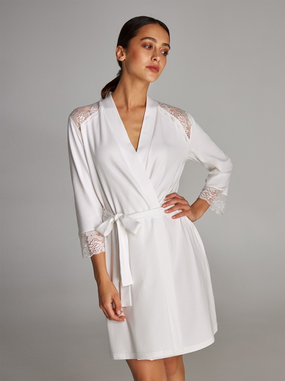 

Халат ELLEN Pearl XL хлопок белый LDG 097/001