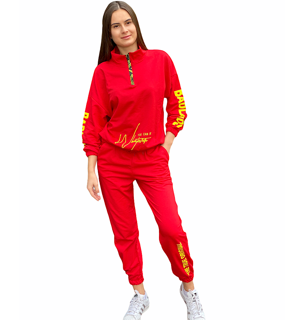 

Костюм женский 6083-1 M-UZER красный, Костюм женский 6083-1 M-UZER красный L