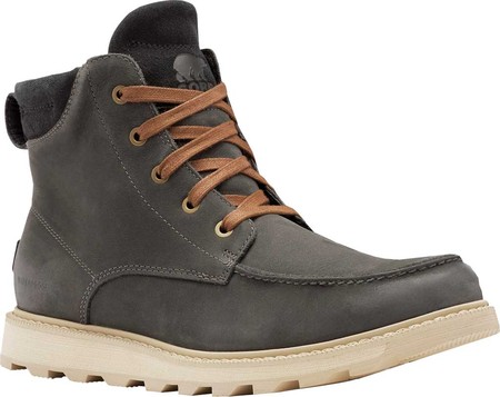 

Мужские ботинки Sorel Madson II Moc Toe Waterproof Boot Coal Waterproof Leather/Nubuck 44