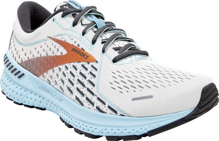 

Женские кроссовки Brooks Adrenaline GTS 21 Running Sneaker White/Alloy/Light Blue 41