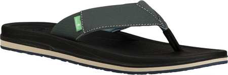 

Мужские вьетнамки, сланцы Sanuk Beer Cozy 3 Thong Sandal Dark Slate Synthetic 40