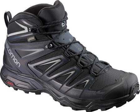 

Мужские ботинки Salomon X Ultra 3 Mid GOR-TEX Hiking Shoe Black/India Ink 48