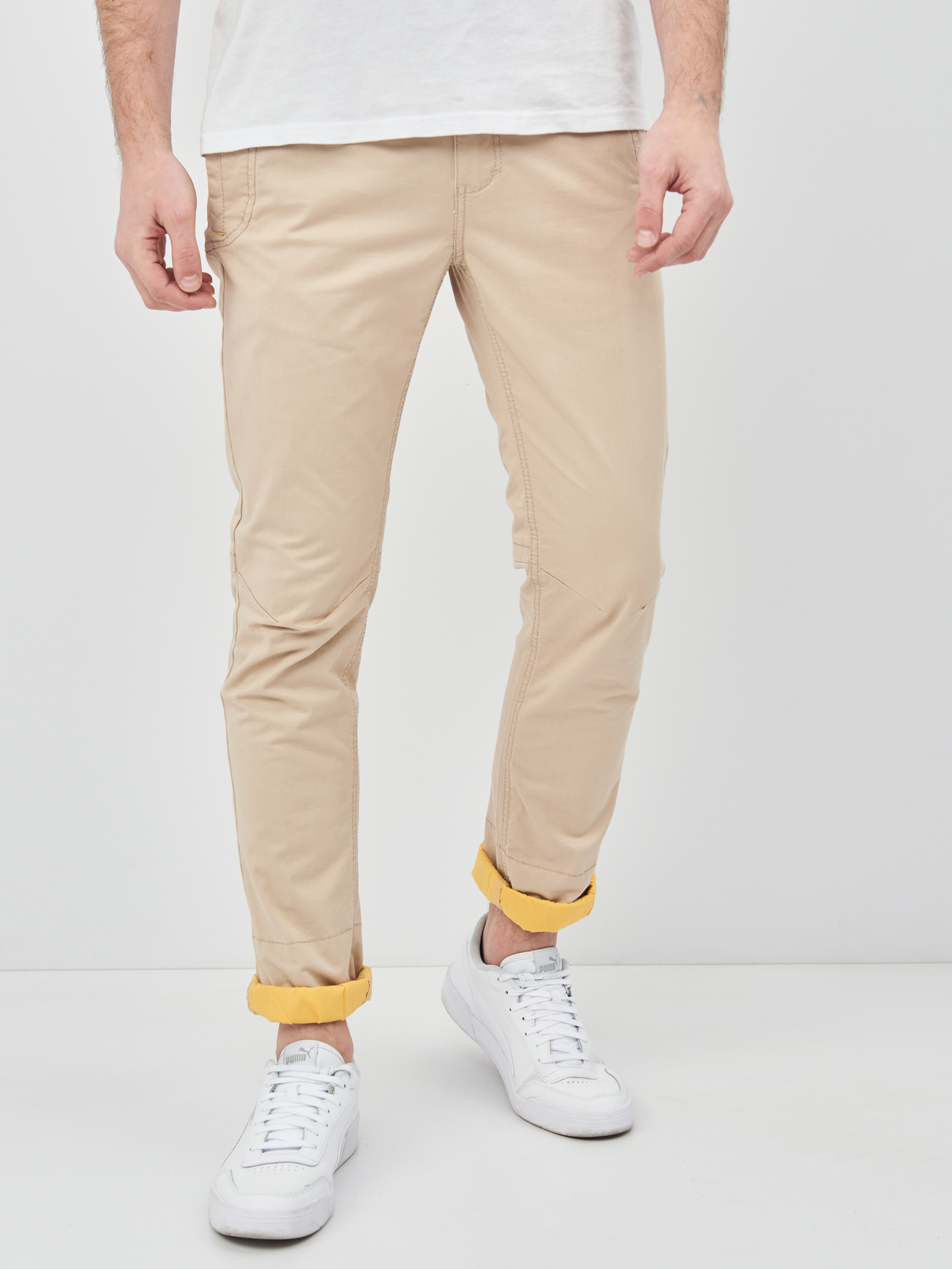 

Брюки Zara 7248/403/710 40 Бежевые