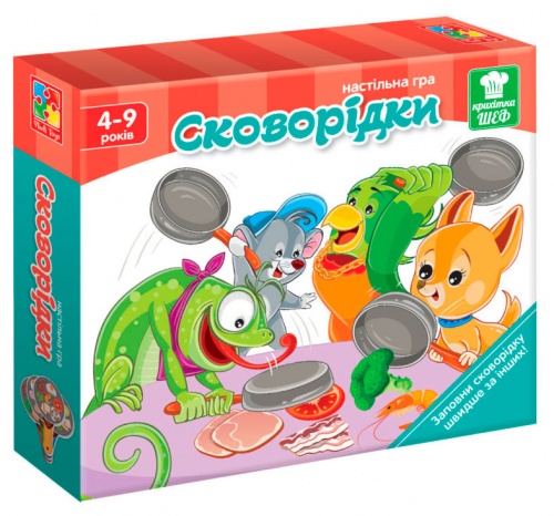 

Игра на скорость Сковородки (укр), Vladi Toys (12-68814)
