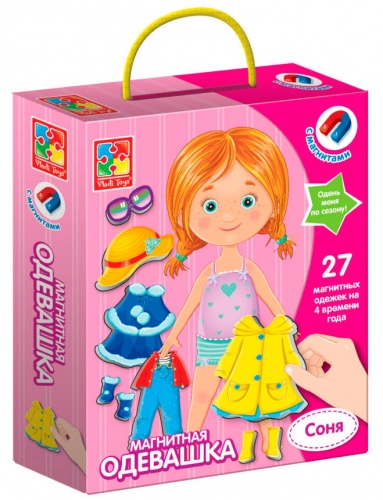 

Магнитная одевалка Соня (рус), Vladi Toys (12-68866)