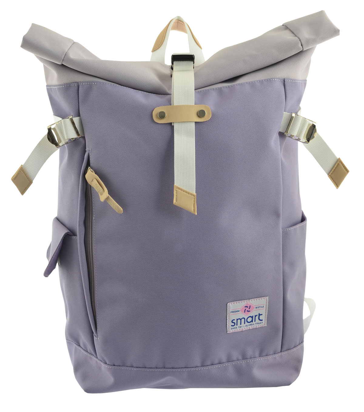 

Рюкзак городской Roll-top Lavender (20 л), Smart (12-69115)