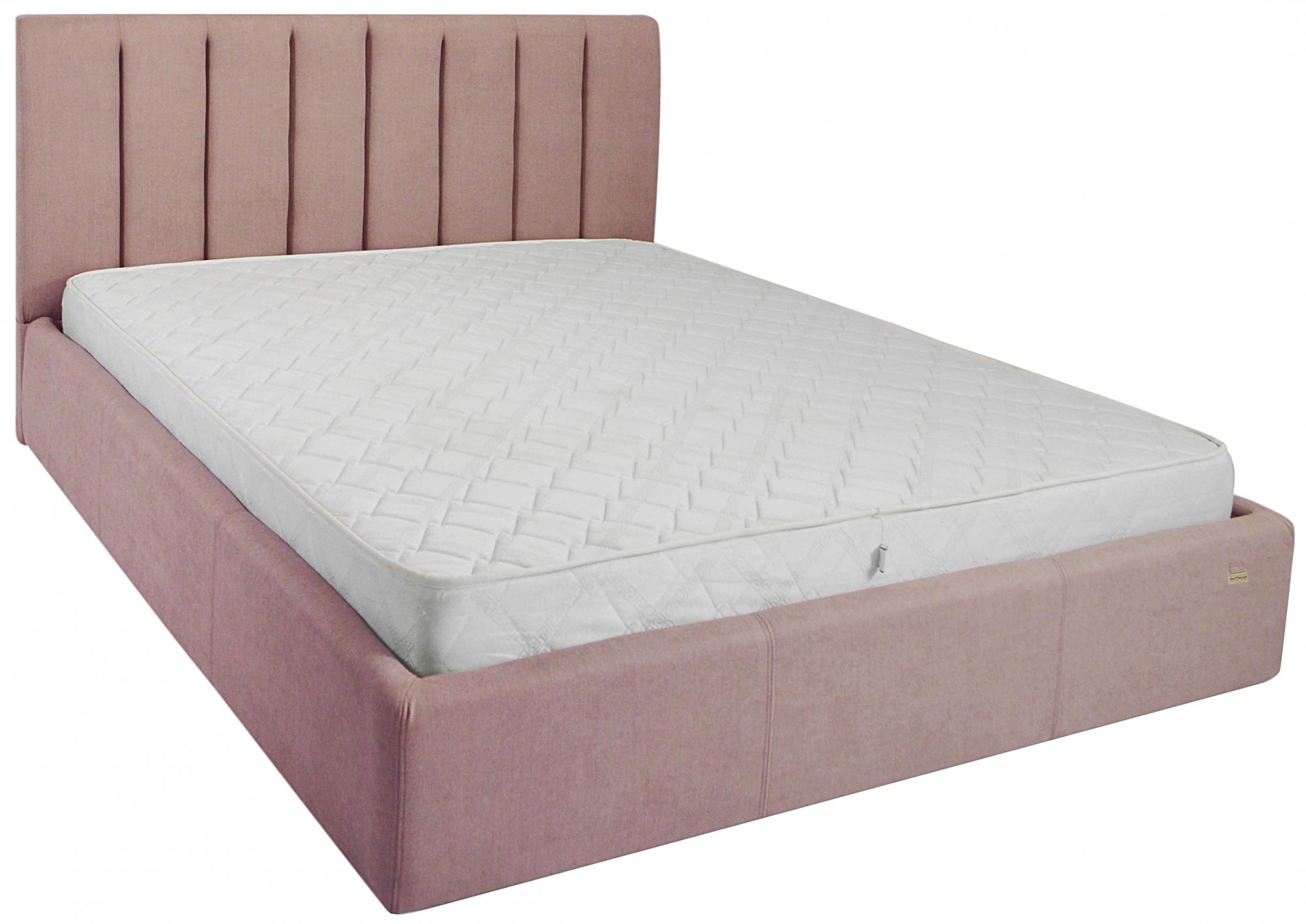 

Кровать Sanam Comfort 120 х 200 см Missoni 021 С подъемным механизмом и нишей для белья Темно-розовая