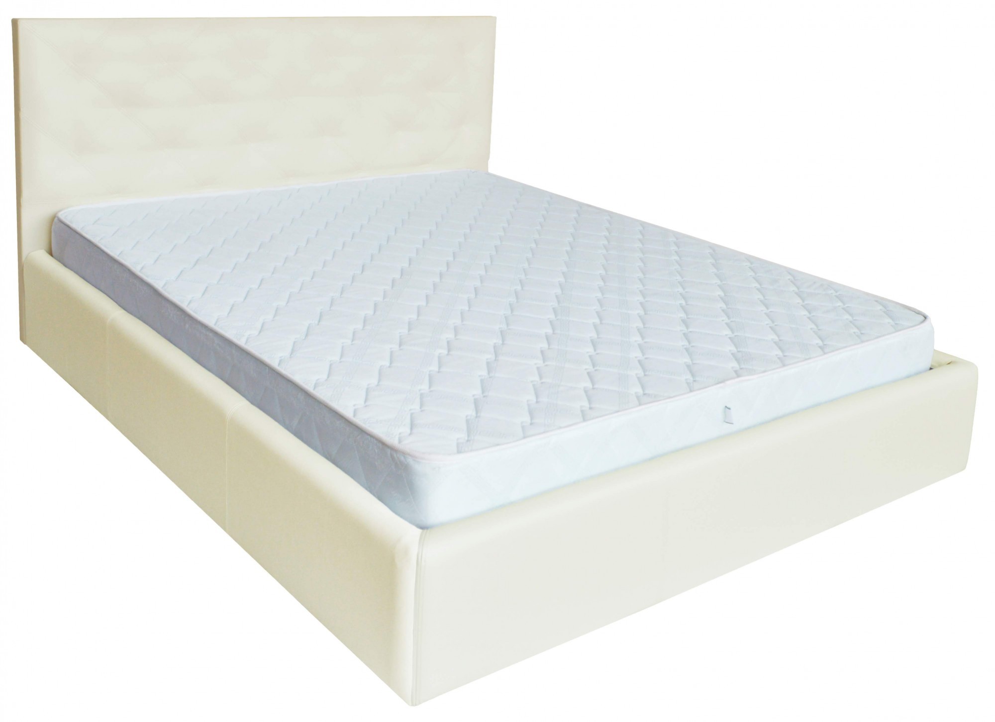 

Кровать Двуспальная Coventry Comfort 160 х 190 см Fly 2200 A1 С подъемным механизмом и нишей для белья Белая