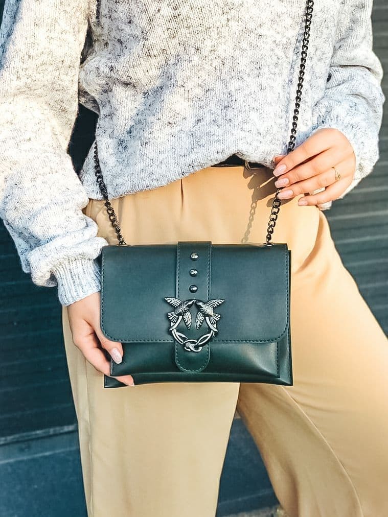 

Сумка женская Astory Designer Bags Love зеленая