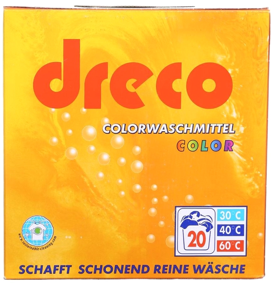 

Стиральный порошок для цветного белья Dreco Color Waschmittel 3 кг