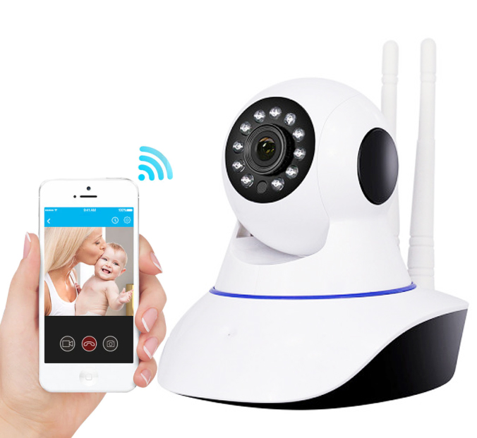 IP камера видеонаблюдения Unit 390 S WIFI видеоняня с ночной съемкой и ...