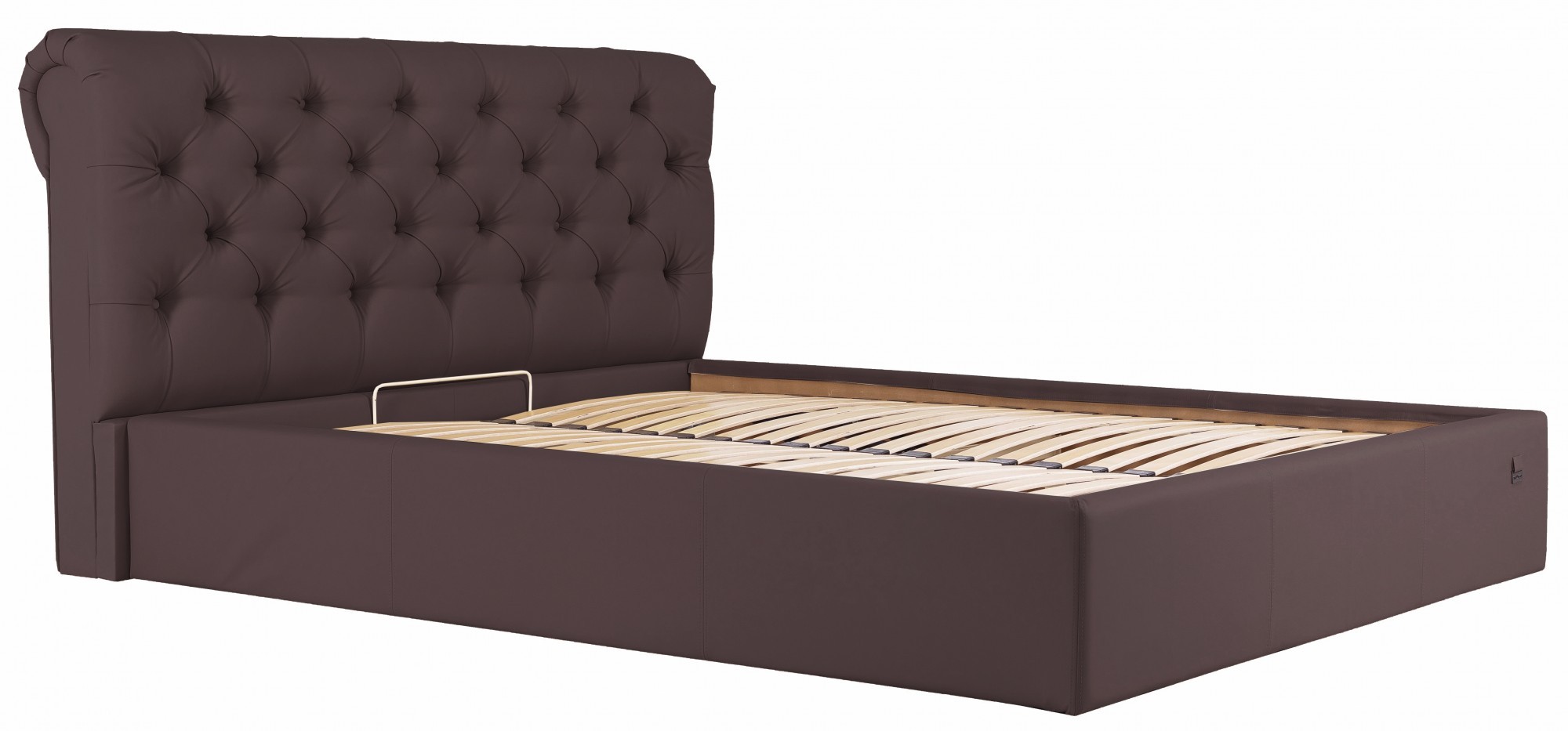 

Кровать Двуспальная London Comfort 160 х 200 см Fly 2231 С подъемным механизмом и нишей для белья Темно-коричневая