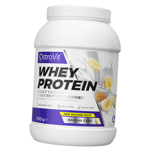 

Протеин, Whey Protein, Ostrovit 700г Банановый пирог (29250009)