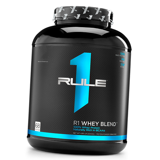 

Сывороточный протеин, Whey Blend, Rule 1 2240г Банан (29408004)