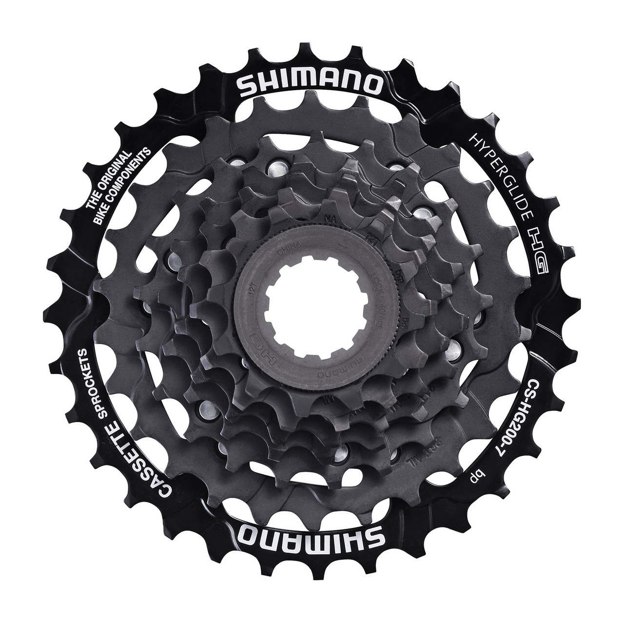 

Кассета Shimano TOURNEY CS-HG200-7 bp 12-32Т 7 звезд