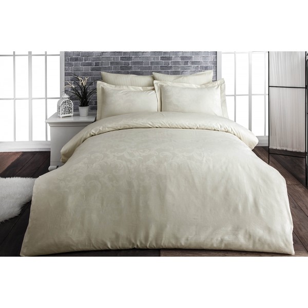 

Комплект постельного белья SoundSleep Сатин-жаккард евро Yarak Cream