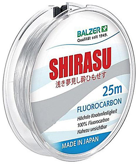

Леска Balzer Shirasu Fluorocarbon 25 м 0.28 мм 5 кг (12092 028)