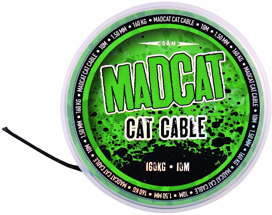 

Поводочный материал DAM Madcat Power Leader 15 м 130 кг/289 lb (3795130)