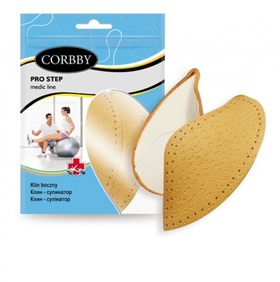 

Клин-супинатор при продольном плоскостопии Corbby PRO STEP размер 40/41/42 1603C