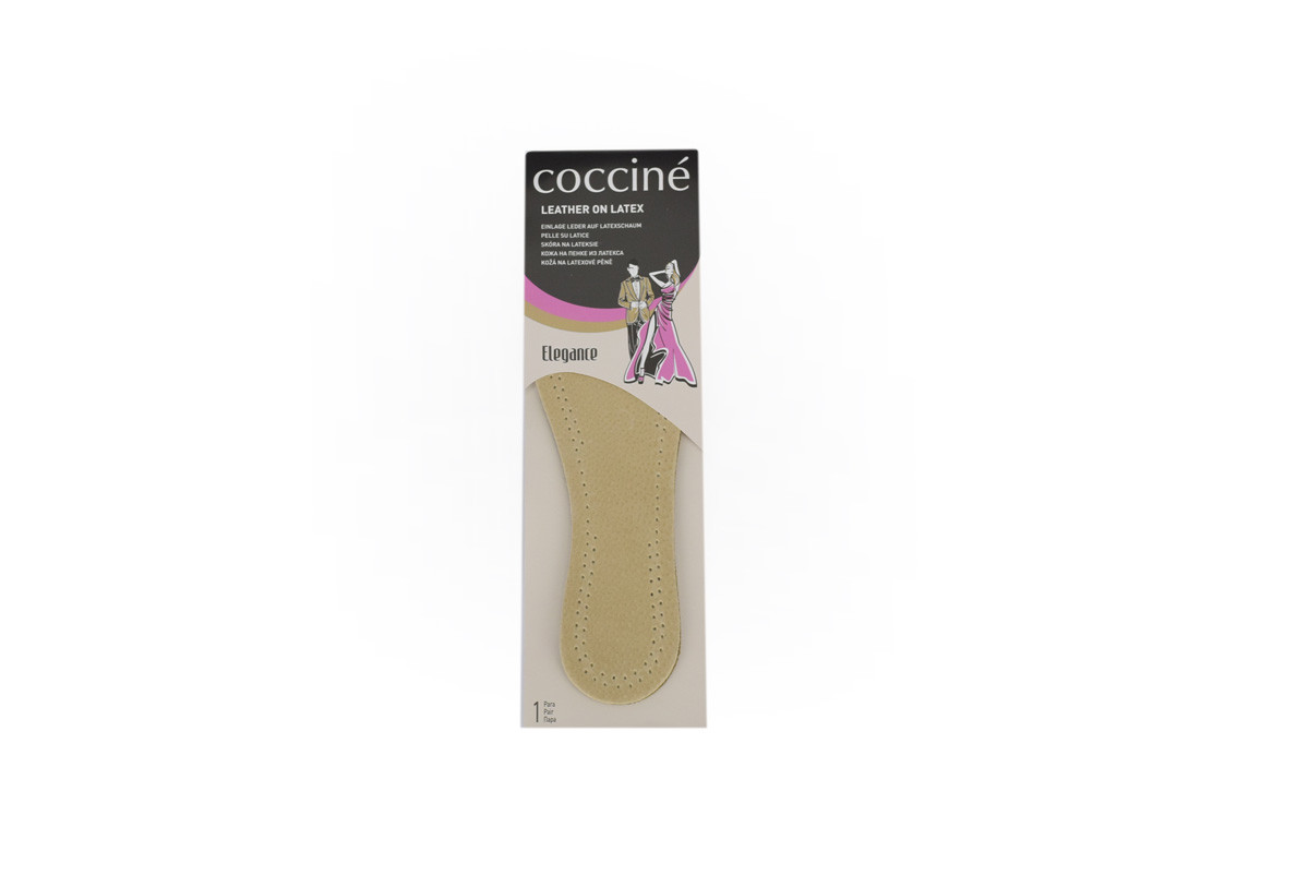 

Стельки кожаные на латексе Coccine LEATHER ON LATEX размер 45/46 665/52/45/46