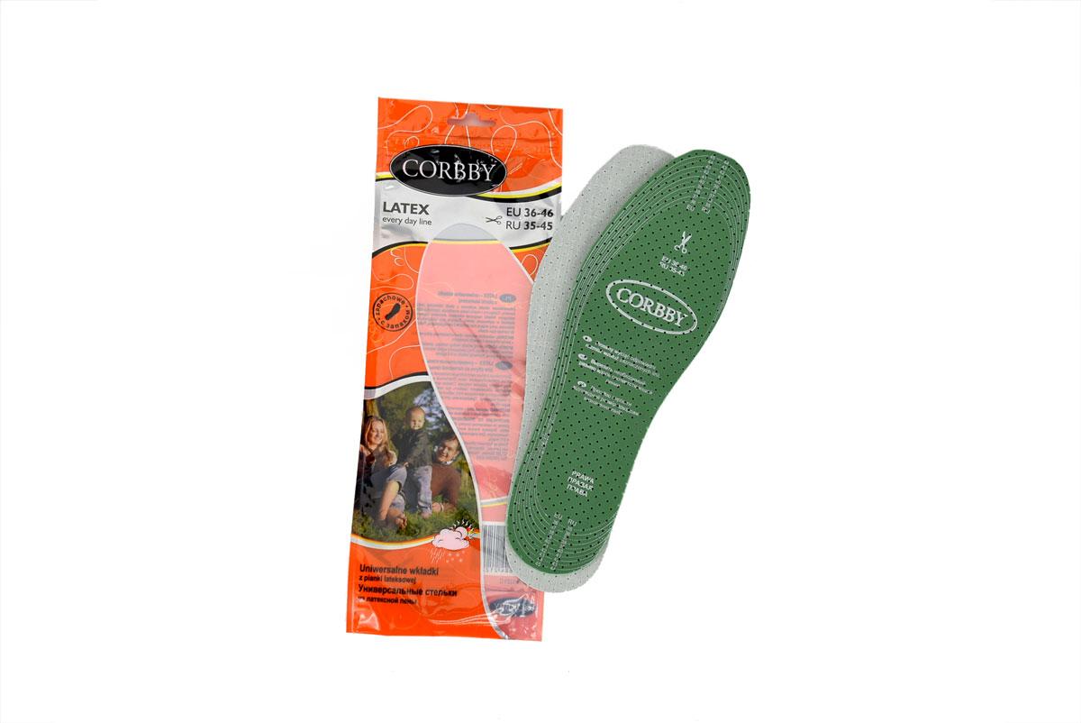 

Стельки универсальные вырезные c сосновым ароматом Corbby LATEX 1221C