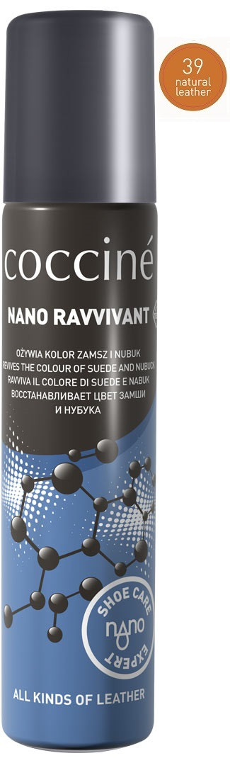 

Спрей для замши и нубука Coccine RAVVIVANT NANO Натуральная кожа 100мл 55/19/100/39