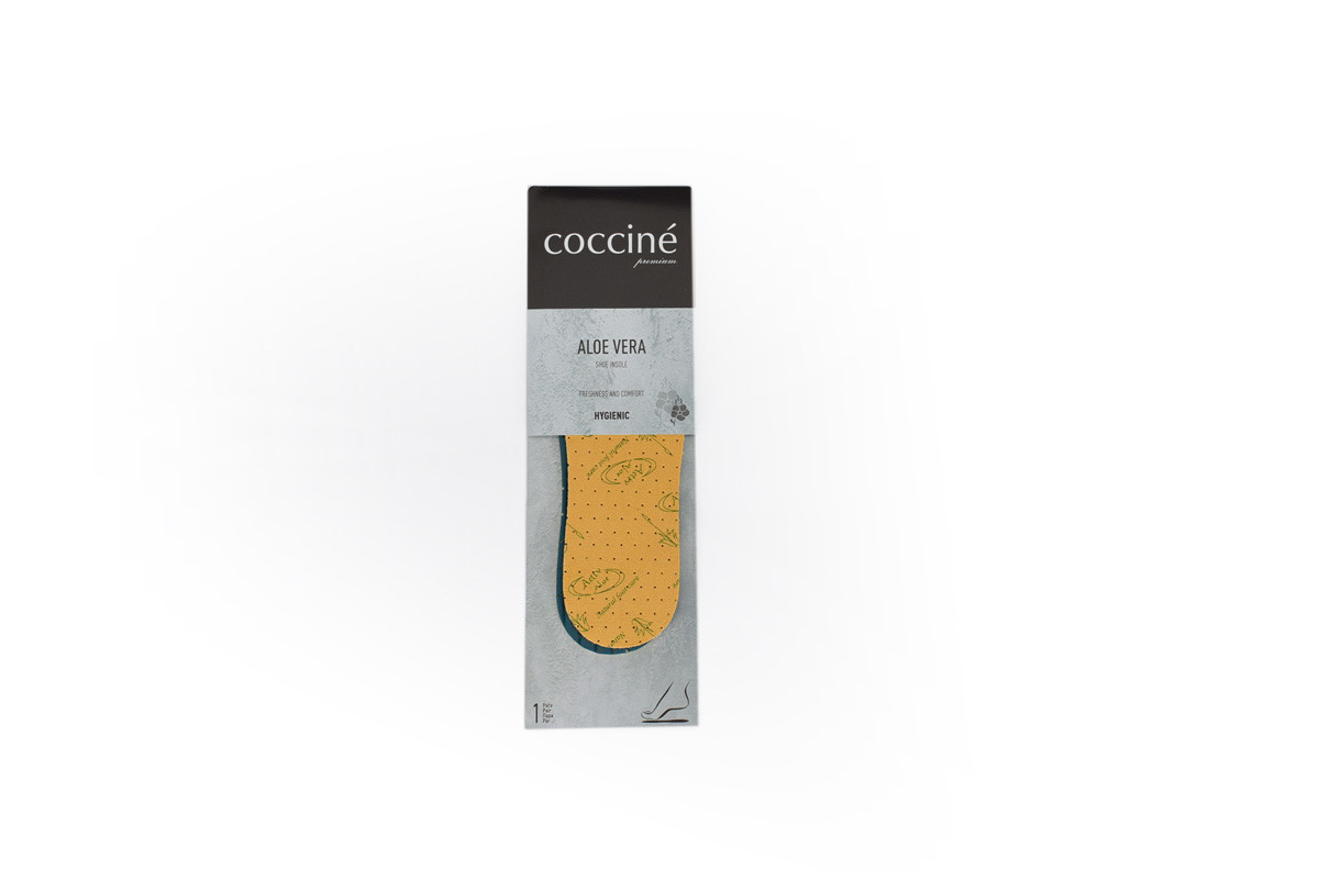 

Стельки дышащие с экстрактом алоэ Coccine ALOE VERA размер 40 665/11/40