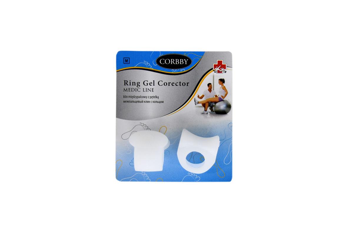 

Межпальцевый клин с кольцом Corbby RING GEL CORECTOR 1756С