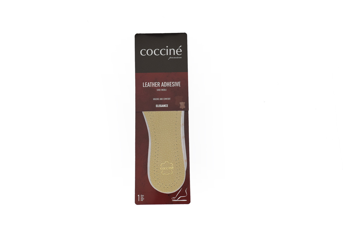 

Стельки кожаные клеящиеся Coccine LEATHER ADHESIVE размер 38 665/51/38