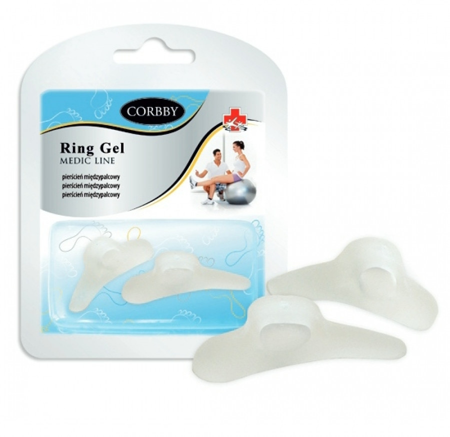 

Подкладка под пальцы стоп Corbby RING GEL размер S 1751С
