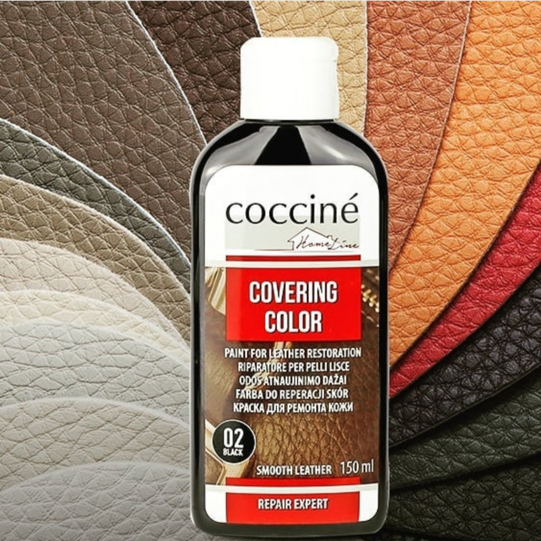 

Краска для восстановления кожи Coccine COVERING COLOR Черный 150мл 558/411/150/02