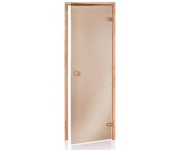 

Двери для бани и сауны Wood classic бронза 70х200