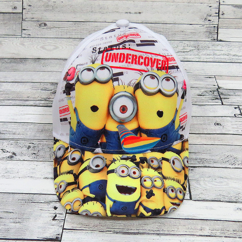 

Кепка Minions Despicable Me для мальчика 52 см Белая 17985